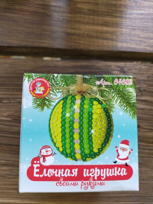 Елочная игрушка своими руками — изображение 2