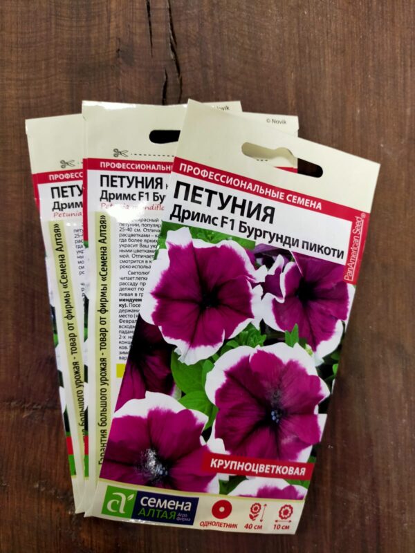 Петуния Дримс Бургундии