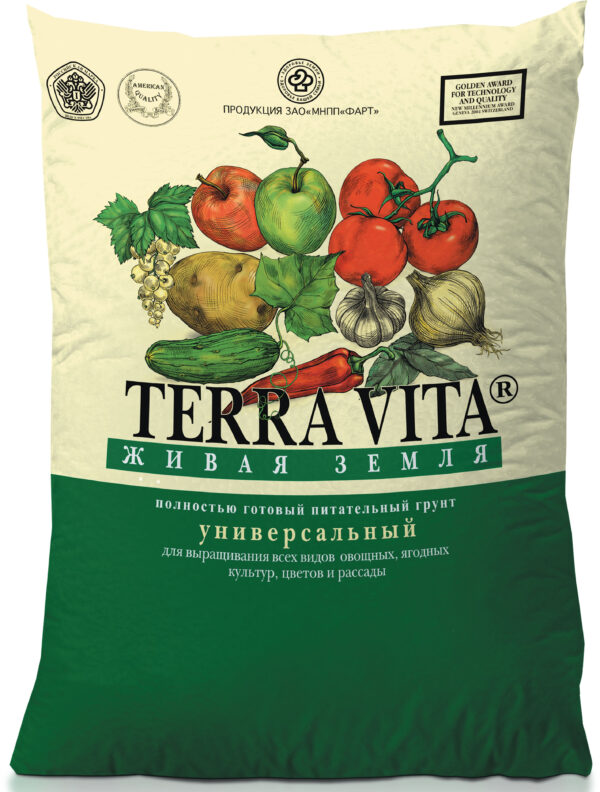 Грунт «TERRA VITA» Универсальный 25л