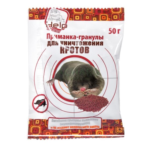 Средство от кротов с приманкой 50г