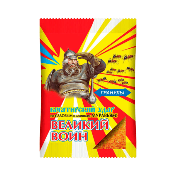 Гранулы от муравьев "Великий воин" (50г)