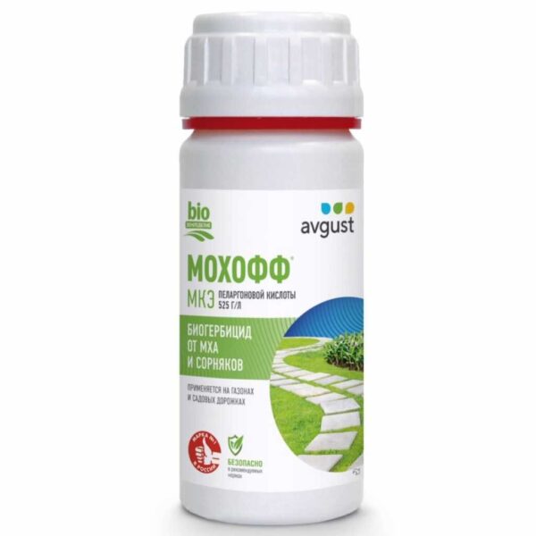 Гербицид Мохофф, от мха и сорняков, 100 мл